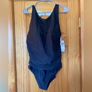 Jantzen Swimsuit Black & White NWT